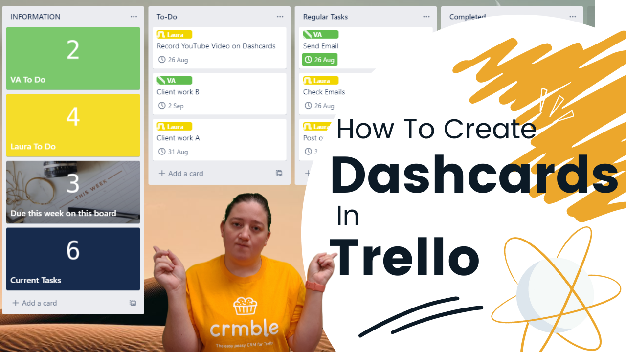How to create dashcards in trello PNG