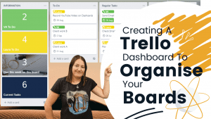 Read more about the article How I Use Trello to Organise My Business with a Trello Dashboard