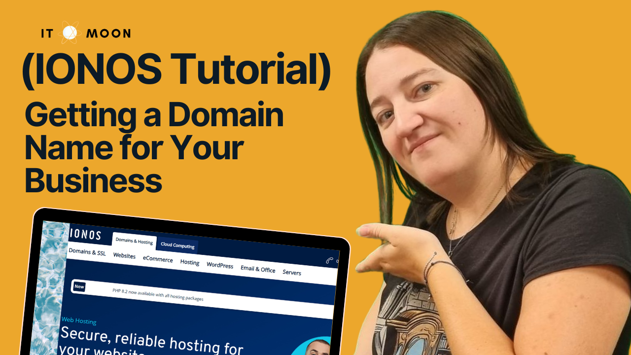 Read more about the article Getting a Domain Name for Your Business (IONOS Tutorial)